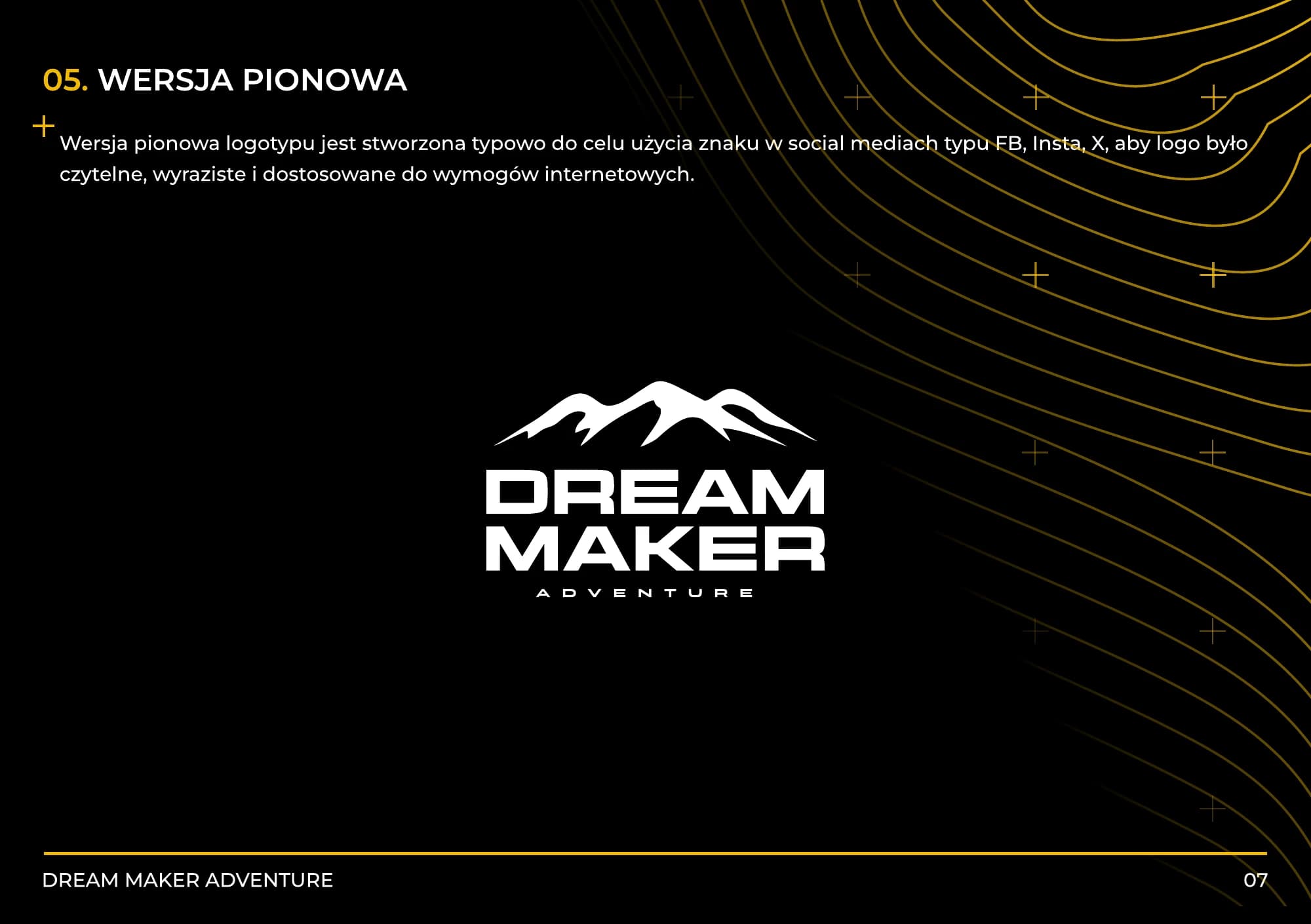 DreamMaker Adventure stacked logo